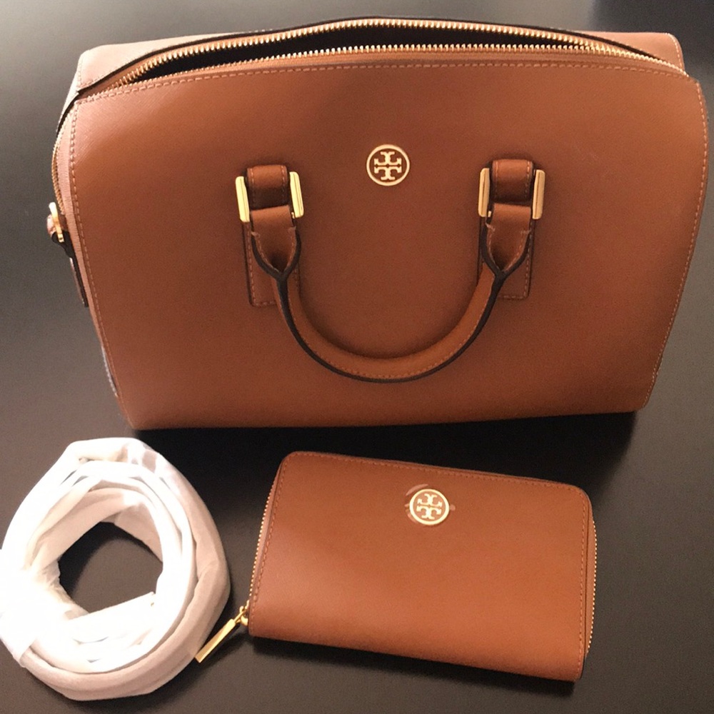 Tory Burch bag and matching wallet